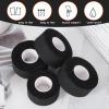 4 Rolls Zinc Oxide Tape, 10m x 2.5cm Cohesive Bandage Flexible Breathable Wrist Finger Tape Easy Tear Athletic Sports Tape for First Aid Sports AnkleBlack view 2