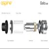 Vaporly UK Retention Top Cap Hardware Base for Aspire Cleito 120 First Version Tank (Silver) view 2
