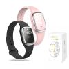 Mosquito Repellent Bracelet, Ultrasonic Mosquito Repellent Bracelet Electronic Watch with Clock Function USB Rechargeable Anti Mosquito Repeller Wristband (2 Pack, Pink) view 1