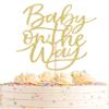 AHAORAY Baby On The Way Cake Topper view 1