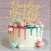 AHAORAY Baby On The Way Cake Topper view 2