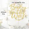 AHAORAY Baby On The Way Cake Topper view 3