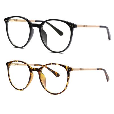 SIKAITE 2 Packs Reading Glasses for Ladies Men Reading magnifier Glasses Made with a Sprung Hinge (black and leopard, 2.25, diopters)