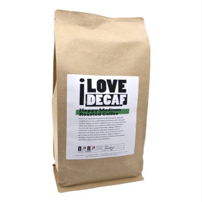 Happy Medium Roasted Premium Decaf Coffee Beans 500g