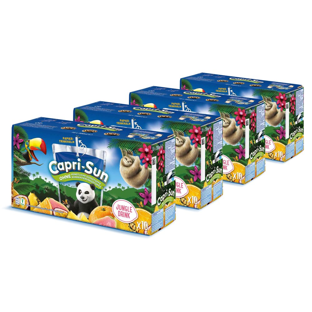 Capri-Sun Jungle Drink 4 x 10 x 0.2 L