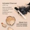 Activated Charcoal Tablets 2000mg - Activated Charcoal Capsules for Flatulence - 180 Capsules - 100% Pure Charcoal from Coconut Shells - 6 Caps Dose - Active Carbon Stomach Supplement for Adults view 4
