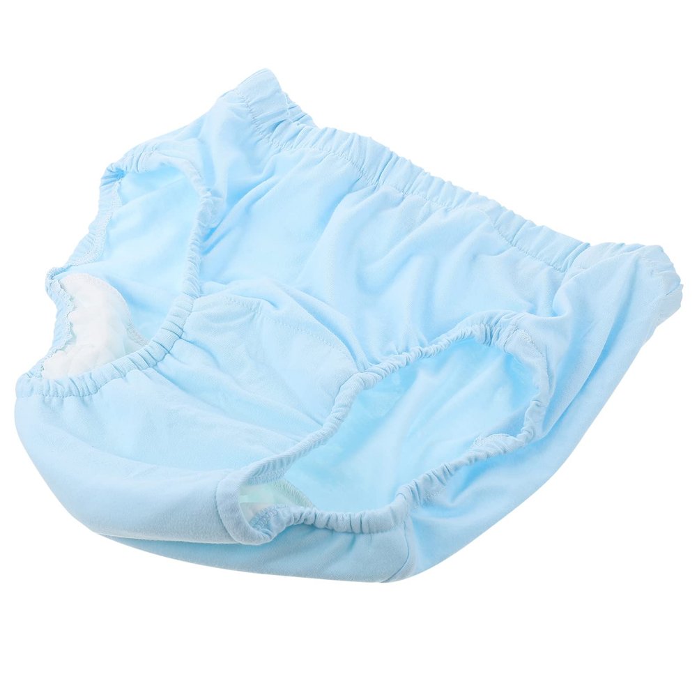 EXCEART Men's Women's Diapers Leakproof Underwear for Incontinence Washable Nursing Pants Breathable Diaper for Elderly XXL