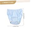 EXCEART Men's Women's Diapers Leakproof Underwear for Incontinence Washable Nursing Pants Breathable Diaper for Elderly XXL view 2