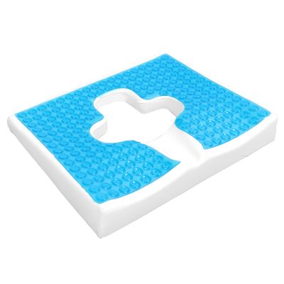 01 02 015 Pressure Sore Prevention Cushion, Triangular Tilt Design Coccyx Hemorrhoid Cushion For Chairs