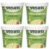 4 x 60g Scottish Apple Cinnamon Porridge Wholesome & Hearty Food Healthy Quick Snack view 1