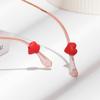 15 Pairs Eyeglasses Ear Grip Ear Hooks, Anti-Slip Holder Eyeglasses Stoppers Temple Tips Sleeve Retainer Love-shaped Eyewear Retainers For Eyeglasses, Sunglasses, Reading Glasses (RED LOVE) view 4
