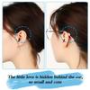 15 Pairs Eyeglasses Ear Grip Ear Hooks, Anti-Slip Holder Eyeglasses Stoppers Temple Tips Sleeve Retainer Love-shaped Eyewear Retainers For Eyeglasses, Sunglasses, Reading Glasses (Blue LOVE) view 3