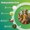 GreFusion Organic Bin Liners 6 Litre x 150 Compostable Organic Bin Liners Degradable Compost Bags view 4