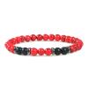 6mm Beads Bracelets Men Natural Tiger Eye Blue Black Stone Beaded Bracelet Bangle Charms Women Yoga Energy Jewelry Pulseira,Style 6 view 1
