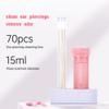 URFEDA 160 Pieces Ear Holes Cleaner Dental Floss Cleaning Line Herbal Solution for Care Ear Holes 15 ml Cleaning Fluid Odour Removal Cleaning Tool for Girls Women Men view 3