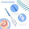 120 Pcs Disposable Interdental Brush Braces Cleaning Brush - Toothpick Dental Tooth Cleaning Tool for Oral Deep Clean Health Care view 4