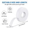 4 Rolls Zinc Oxide Tape, Breathable Wrist Finger Tape Strapping Tape Cohesive Bandage Flexible Athletic Sports Tape for First Aid Sports(1.25cm x 10m) view 2