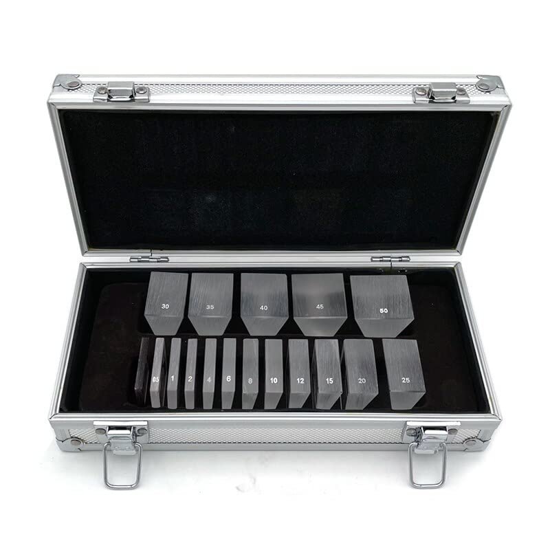 Optical Ophthalmic Prism Set with Aluminium Case Trial Lens