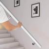 X&Z-XAOY Elderly NonSlip Wood Stairs Grab Bar With Complete Kit White Against The Wall Interior Step Handrail Outside/Garden/Loft/Ramp Banister Handrails (Size : 0.5m(1.6ft)) view 2