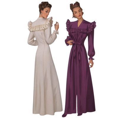 1940s Pattern, Lingerie, Negligee, Nightdress, Gown - Bust: 30 (76.2cm)