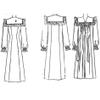 1940s Pattern, Lingerie, Negligee, Nightdress, Gown - Bust: 30 (76.2cm) view 3