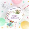 Victoria Sponge Floral Gardening Themed Birthday Cake | A Delicious Traditional Vanilla Sponge Birthday Cake With Buttercream & A Rich Apple & Raspberry Jam | Serves 10-12 | Baked By Bakerdays. view 3