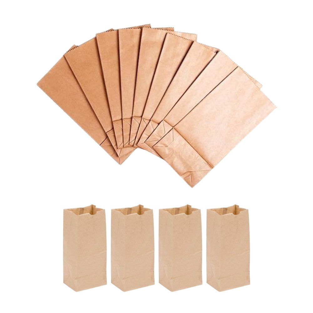 1lb Brown Bags- Pack of 100ct