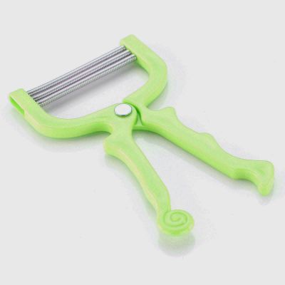 Handheld Facial Hair Epilator, Threading Tool, Manual Portable Epilator Spring Facial Hair Remover Beauty Tools for Women, Blue, Green, Pink