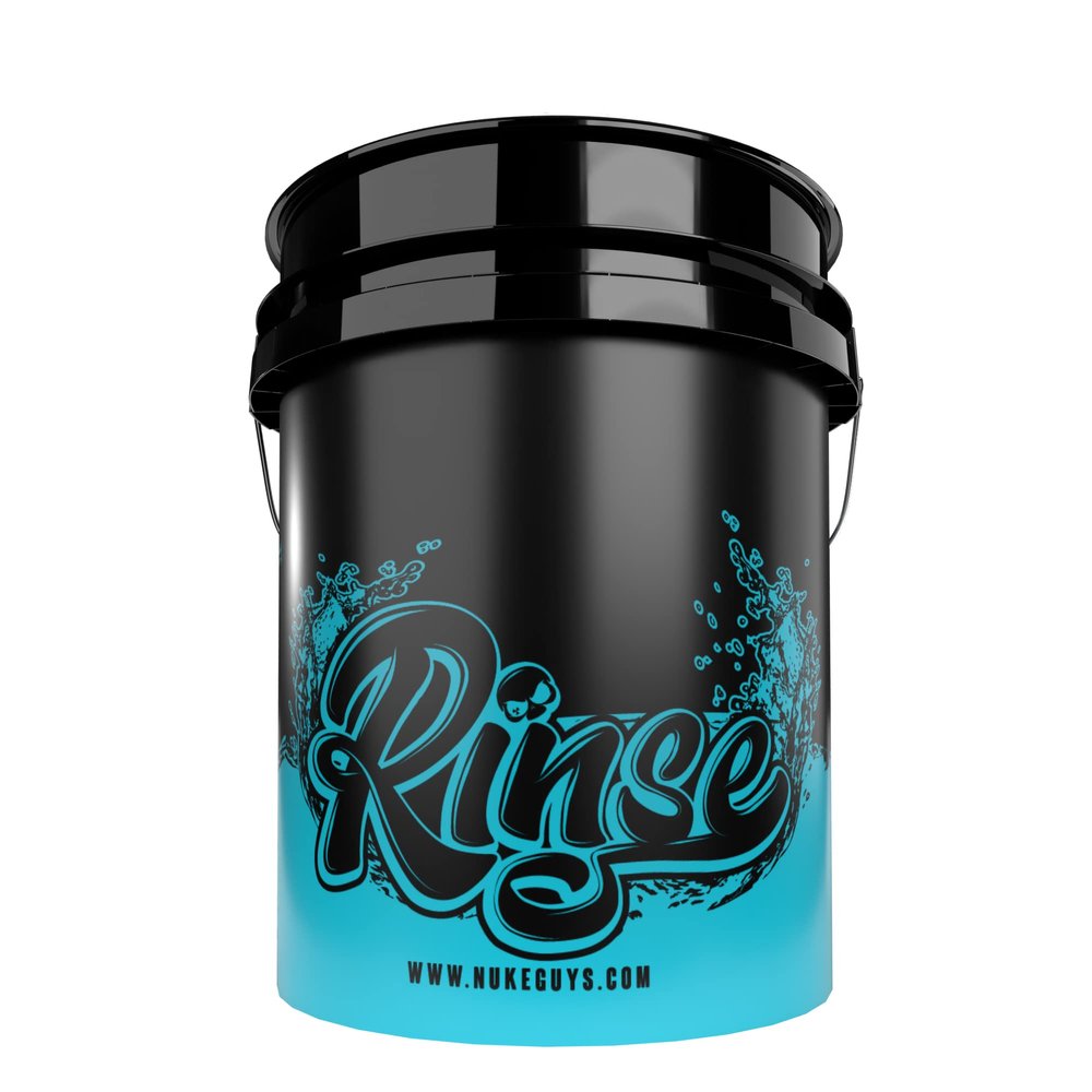 Nuke Guys Rinse Bucket - 5 Gal Capacity, Extra Reinforced, Compatible with Various Accessories