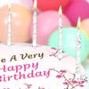 Victoria Sponge pink blossom tree themed birthday cake - A delicious traditional vanilla sponge cake with buttercream and a rich apple and raspberry jam, serves 10-12 portions. Baked by bakerdays. view 4