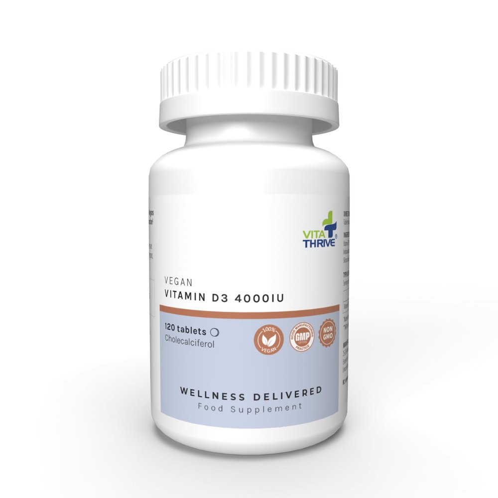 VitaThrive Vegan Vitamin D3 400iu 120 Tablets