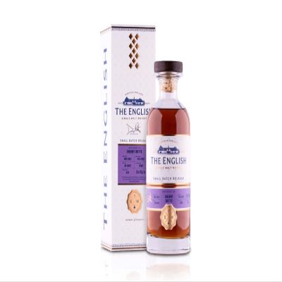 The English Small Batch: Sherry Butt Matured Single Malt Whisky, 46% vol, 70cl Gift Box