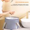 VALINK Foot Bath - Portable Foot Soak Spa Basin Multifunctional Folding Water Bucket For Home Travel view 3