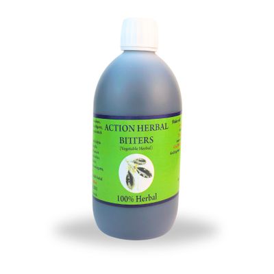 Action Bitters Herbal Tonic Colon Liver Blood Cleanser Detoxify 550ML