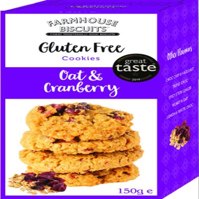 Gluten Free Oat & Cranberry 2.2kg, 12 Count