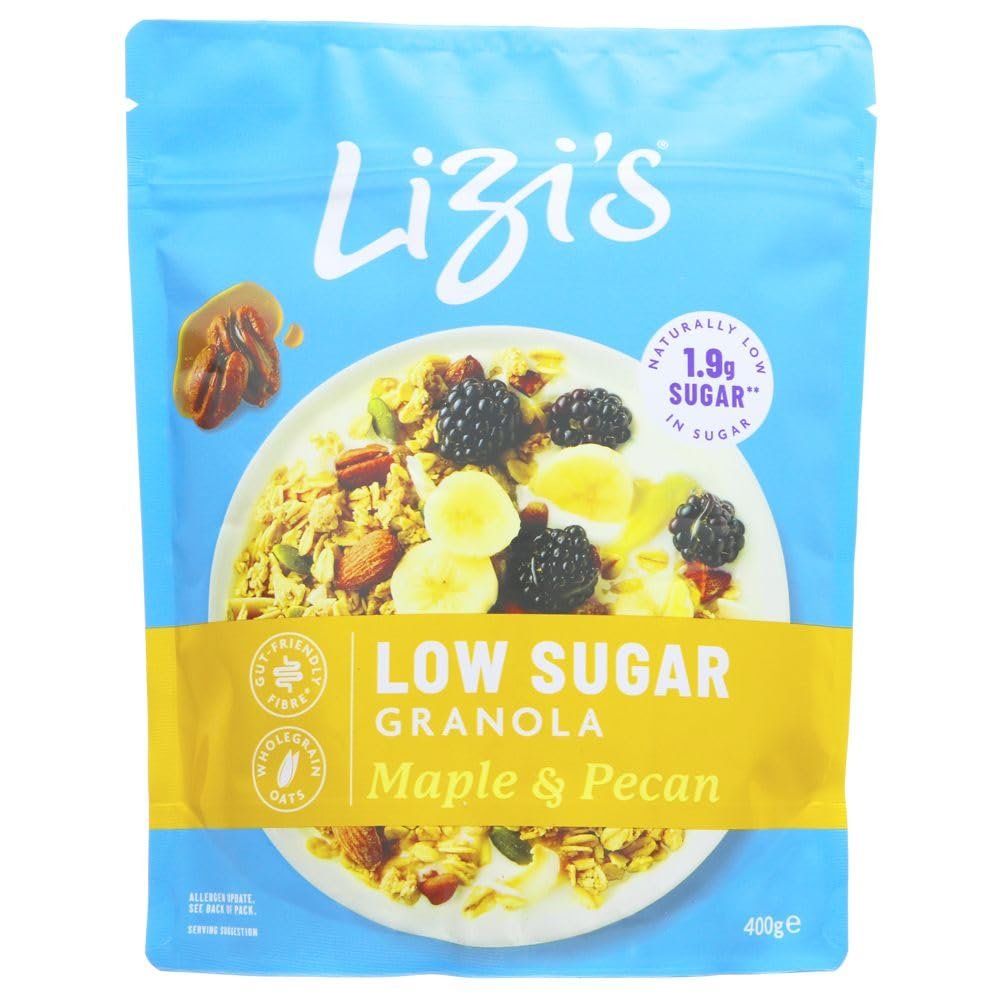 Lizi's Low Sugar Maple & Pecan Granola 500g
