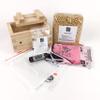 Complete tofu Making kit - tofu Press Box, Nylon nut Milk Bag, Cotton Cloth, Kitchen Thermometer, Rubber Gloves, Soy Beans and nigari. All in one kit with Instruction Leaflet view 1