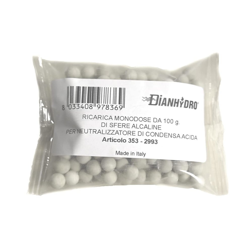 SINGLE DOSE RECHARGING FOR ACID CONDENSE NEUTRALIZER 100 Gr (PIECES 1)