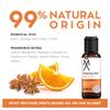 Beard Oil for men by Man Alive 99% Natural skincare 50ml with Oatmeal, Argan Oil, Jojoba Oil & Almond Oil, gifts for men softens facial hair mens gifts birthday gifts for him (Bourbon & Oak) view 2