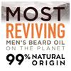 Beard Oil for men by Man Alive 99% Natural skincare 50ml with Oatmeal, Argan Oil, Jojoba Oil & Almond Oil, gifts for men softens facial hair mens gifts birthday gifts for him (Bourbon & Oak) view 3
