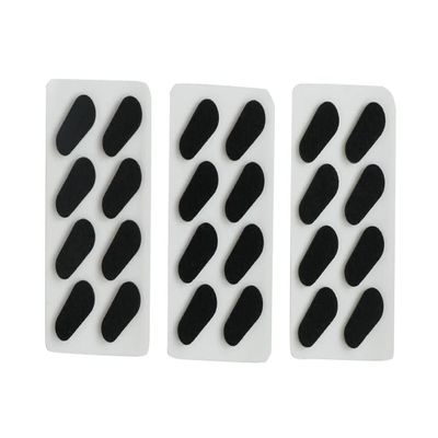 24 Pairs Eyeglass Nose Pads, Comfortable Sponge Nose Pads, Anti-Slip Soft Foam Glasses Nose Pads, Nose Pressure Relieve Pads, Orange Water Drop