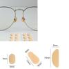 24 Pairs Eyeglass Nose Pads, Comfortable Sponge Nose Pads, Anti-Slip Soft Foam Glasses Nose Pads, Nose Pressure Relieve Pads, Orange Water Drop view 2