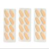 24 Pairs Eyeglass Nose Pads, Comfortable Sponge Nose Pads, Anti-Slip Soft Foam Glasses Nose Pads, Nose Pressure Relieve Pads, Orange Water Drop view 1