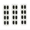 24 Pairs Eyeglass Nose Pads, Comfortable Sponge Nose Pads, Anti-Slip Soft Foam Glasses Nose Pads, Nose Pressure Relieve Pads, Orange Oval view 1