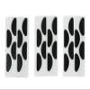 24 Pairs Eyeglass Nose Pads, Comfortable Sponge Nose Pads, Anti-Slip Soft Foam Glasses Nose Pads, Nose Pressure Relieve Pads, Black Half Round view 1