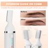 Dapsang Eyebrow Trimmer, Electric Eyebrow Razor for Women Men, Rechargeable Painless LED Light Facial Hair Shaver Remover with Rinseable Blade for Face Lips Neck Leg view 4