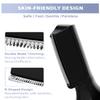 Dapsang Eyebrow Trimmer, Electric Eyebrow Razor for Women Men, Rechargeable Painless LED Light Facial Hair Shaver Remover with Rinseable Blade for Face Lips Neck Leg view 2