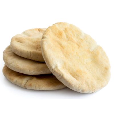 Large Fresh Pita Bread Pack 6 Pieces per Bag x 15 Packs | Soft, Fluffy & Oven-Baked Pita for Wraps, Sandwiches & Meals
