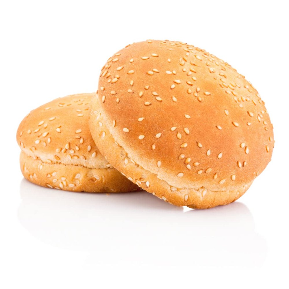 Burger Brioche Buns 6pcs per Bag x 4 Packs | Soft & Buttery Brioche Burger Rolls | Gourmet Hamburger Buns for BBQ, Grilling, Catering & Meal Prep