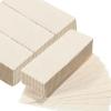 300 Pcs Natural Muslin Epilating Face Wax Strips Hair Removal Eyebrow Precut Waxing Strips Body Facial Cotton Wax Cloth Strip for Women Men (4 x 1.5 Inch) view 1